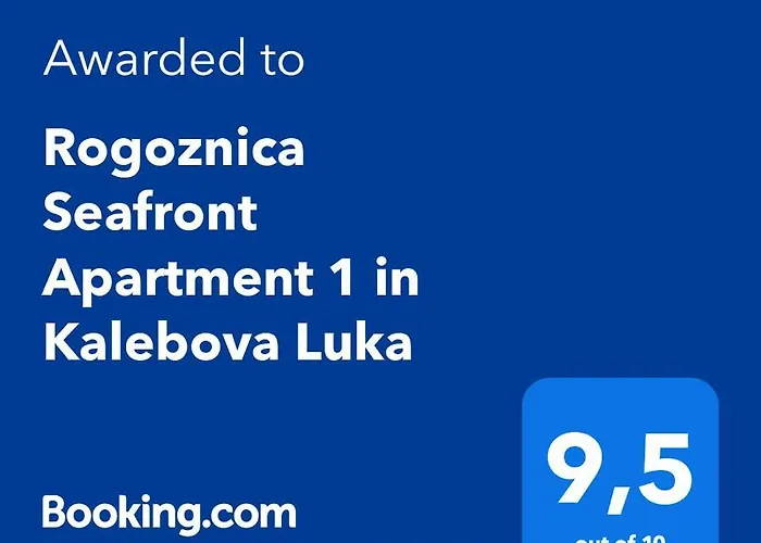 Seafront - Kalebova Luka 아파트 로고즈니차